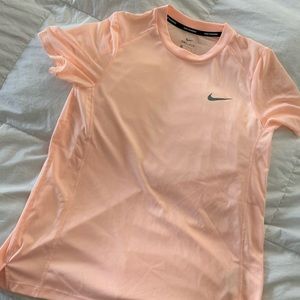 Peach Nike Dri-Fit Workout Top